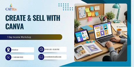 Create & Sell with Canva: 1 Day Income Workshop | Windsor