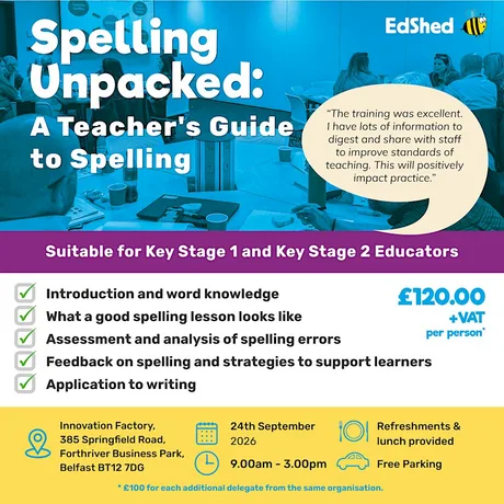 Spelling Unpacked: A Teacher's Guide to Spelling