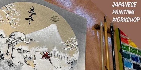 Japanese Painting Workshop - Winter & Christmas