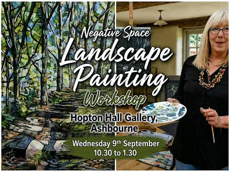 Negative Space Landscape Painting
