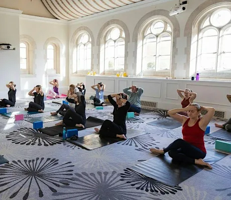 Yoga in the Chapel at The Gainsborough Bath Spa Hotel