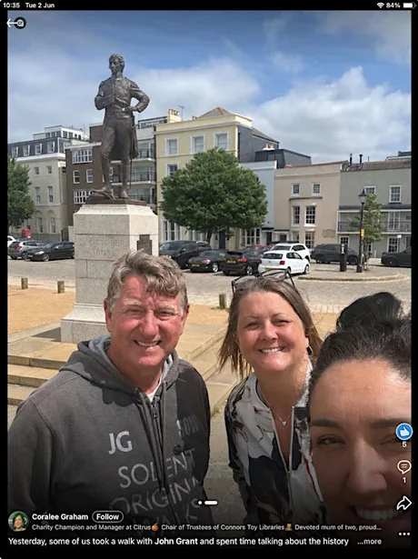 Nelson’s legacy walk for Mental Health Mondays