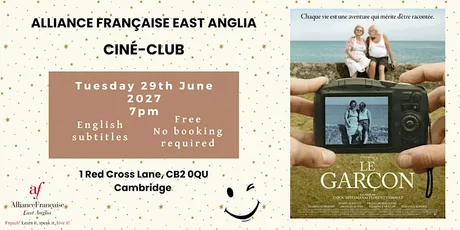 Ciné-club in Cambridge - Le Garçon (A French Family)