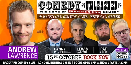 Andrew Lawrence at Comedy Unleashed (London)