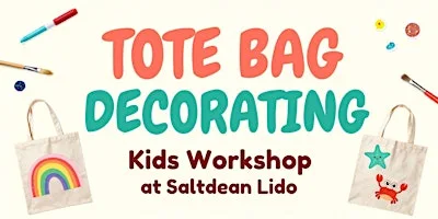 Lido Kids Tote Bag Decorating workshop