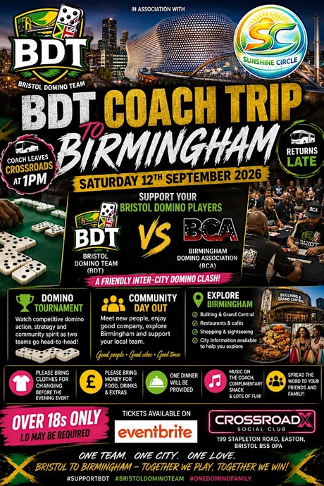 BDT Birmingham Coach Trip