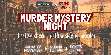Murder Mystery Night at The Portsmouth Distillery