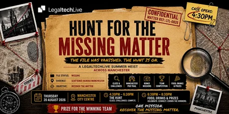 LegaltechLive - Hunt fir the Missing Matter