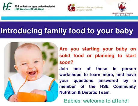 Introducing Family Food to your baby