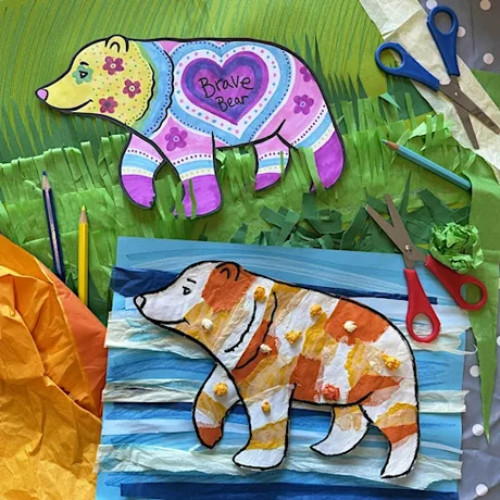 Bear Hunt Art Adventure