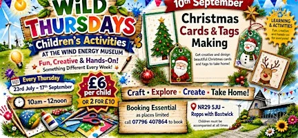 Christmas Cards and Tag Making Workshop