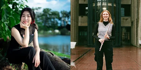 Sophia Lim and Tilly Coulton
