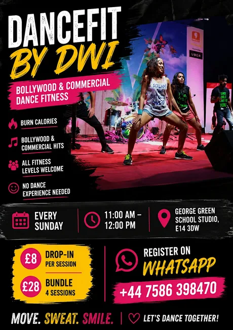 DanceFit by DWI - Dance Fitness on Bollywood and commercial hits