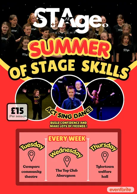 Summer of stage skills- It's show time