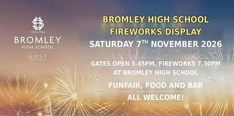Bromley High Fireworks 2026