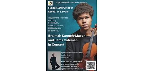 Braimah Kanneh-Mason & Jâms Coleman Concert