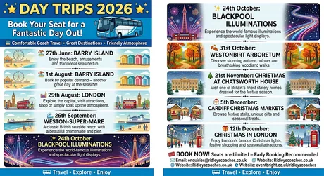 Blackpool Illuminations including night time drive up the strip.