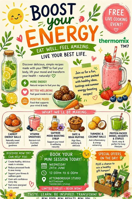 Boost Your Energy Naturally with Thermomix