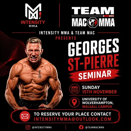 George St Pierre MMA Seminar - Hosted by Intensity MMA