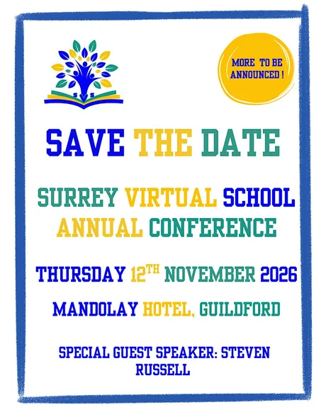 Surrey Virtual School Annual Conference 2026 - Belong, Matter, Thrive