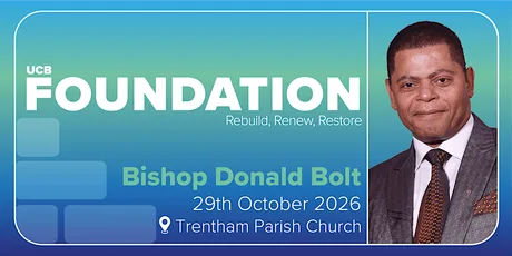 Foundation with Bishop Donald Bolt (in-person event)