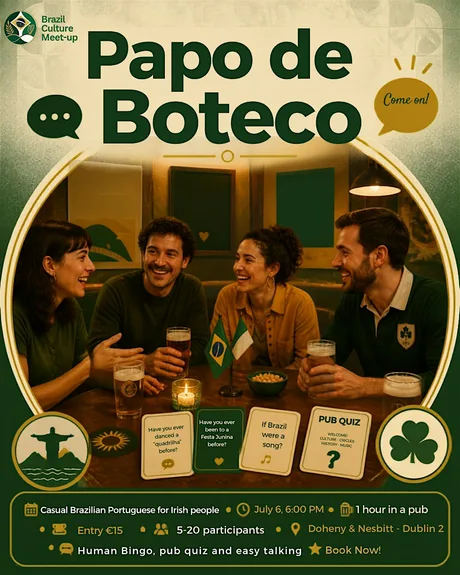 Brazil Cuture Meetups - Papo de Boteco ed.1