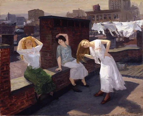 The Arts Society Flitwick: Ashcan Painters, Founders of New York Realism