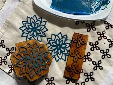 Block Printing on Fabric
