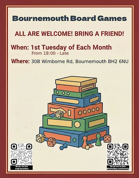 Community Monthly Boardgames