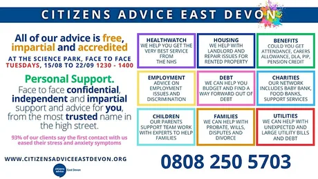 Citizens Advice Drop-In Sessions