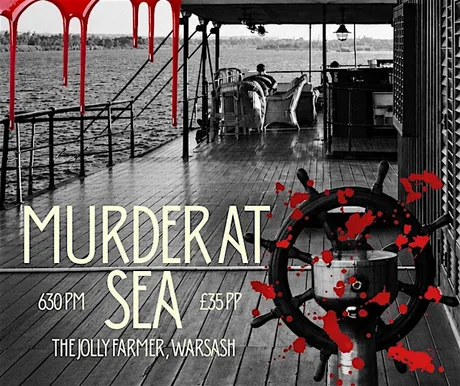 Murder at Sea: Murder Mystery Dinner Party