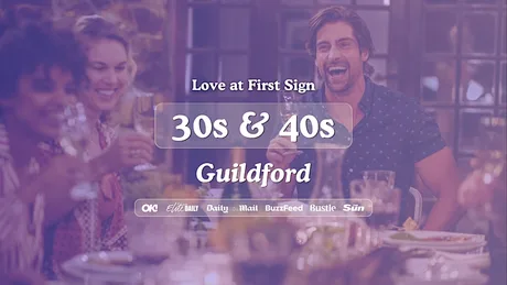 Guildford Singles Night, 30s & 40s | Turtle Bay | Love at First Sign