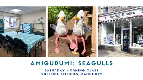 Improver's Crochet: Amigurumi Seagull
