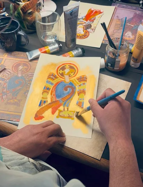 Create Your Own Celtic art piece — Inspired by the Book of Kells