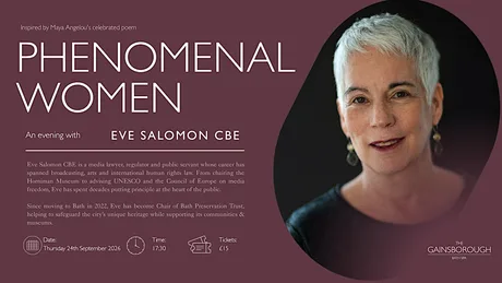 An Evening with Eve Salomon CBE