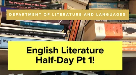 English Literature Half-Day Pt 1 @ The University of Surrey