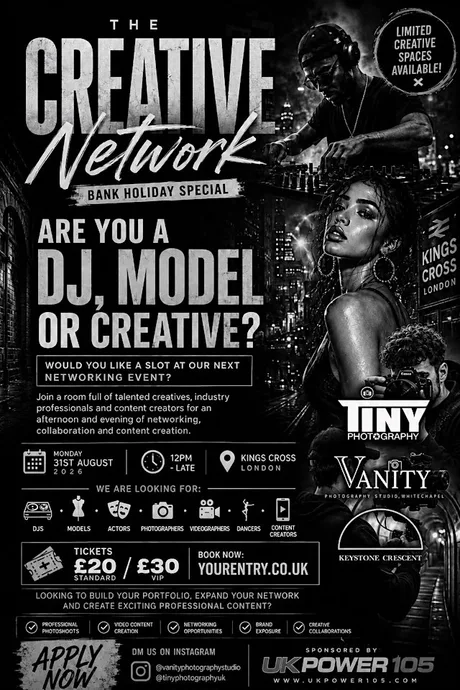 Creative Network – Bank Holiday Special