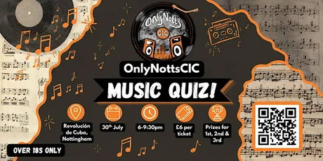 Only Notts CIC - Music Quiz!