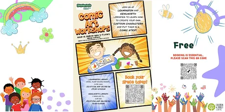 Time Together FAMILY COMIC ART -for children 5-11 years -Kenilworth Library