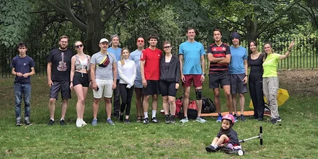 Quizrun #12 at Hyde Park, London