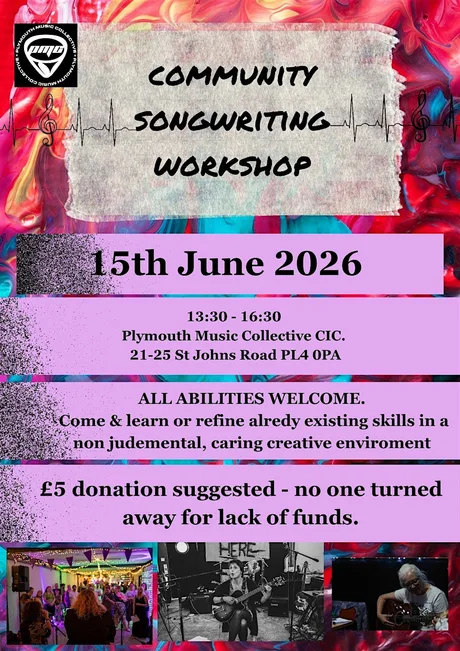 Community Songwriting Workshop at PMC
