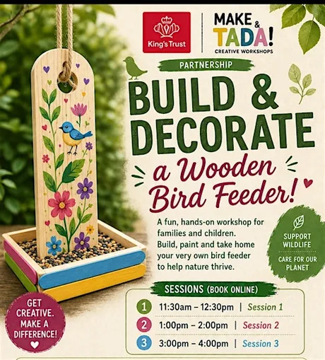 FREE Community Bird Feeder Workshop