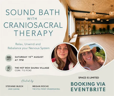 Sound Bath & CranioSacral at the Hot Box Sauna Studio