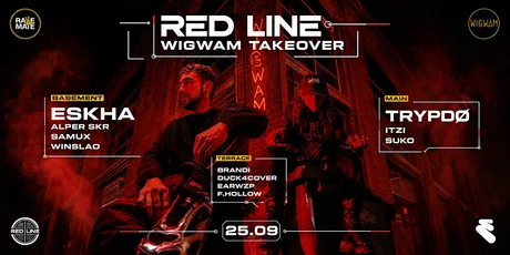 RED LINE: ESKHA - Techno, Hard Bounce & Hard Trance in Dublin
