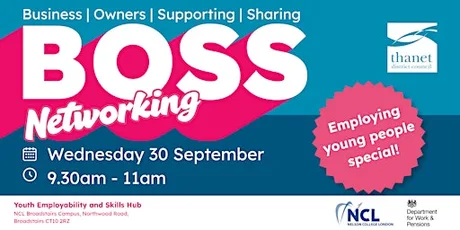 BOSS Business Networking event - Youth Employment focus