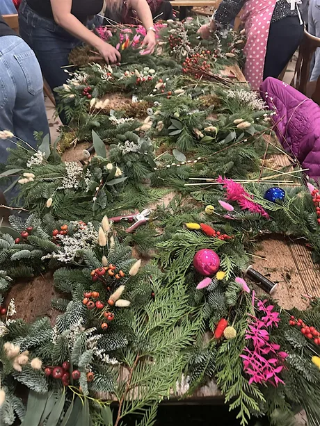 Christmas Wreath Workshop at Stonehurst Farm