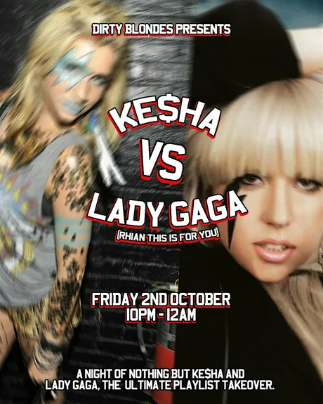 Kesha VS Lady Gaga