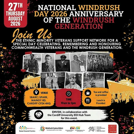 National Windrush Day 2026 Anniversary of the Windrush Generation