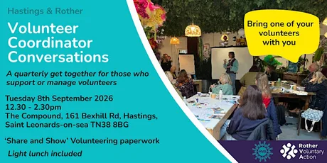 Hastings and Rother Volunteer Coordinators' Conversations