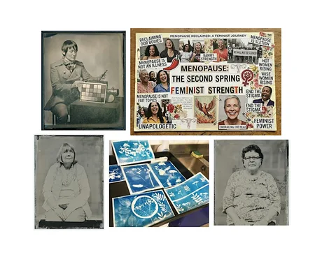 Hot Flash Mob: Photography, Self-Portraits & Creative Collage